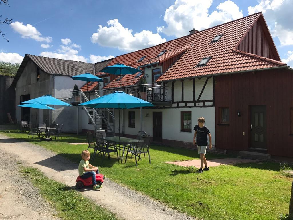 Ferienwohnungen Elsbacher Hof 埃尔巴赫 外观 照片